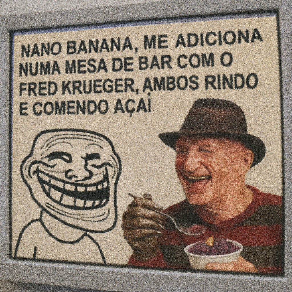 Meme nano banana fred krueger